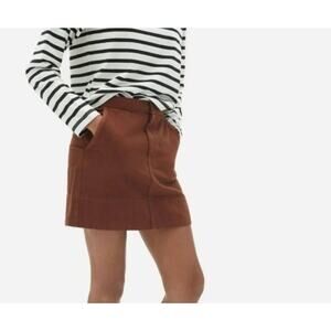 Everlane Brown Mini Skirt